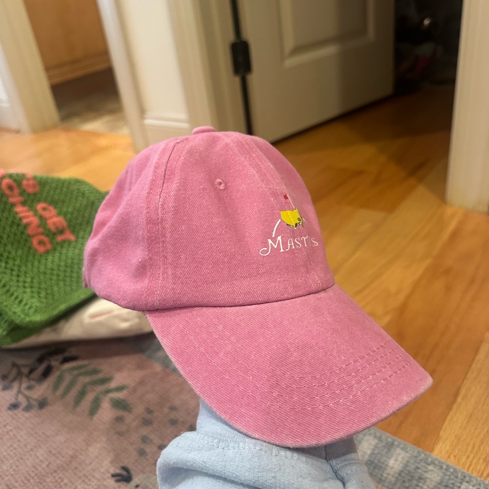 Pink Masters Baseball Cap - Picture 2 of 4